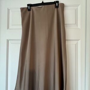 J. Crew Classic Tan A-Line Skirt